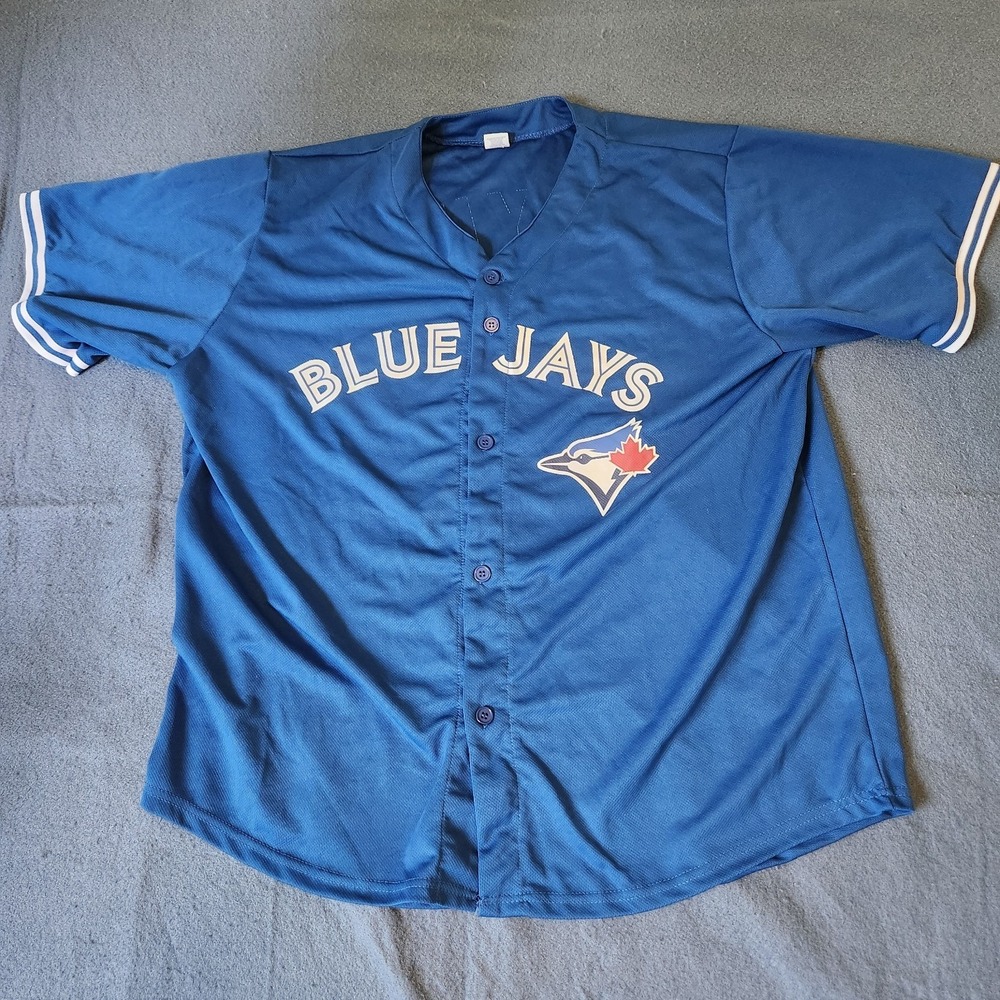 Toronto Blue Jays Hyun Jin Ryu 99 Jersey Adult Med MLB Official Screen Printed